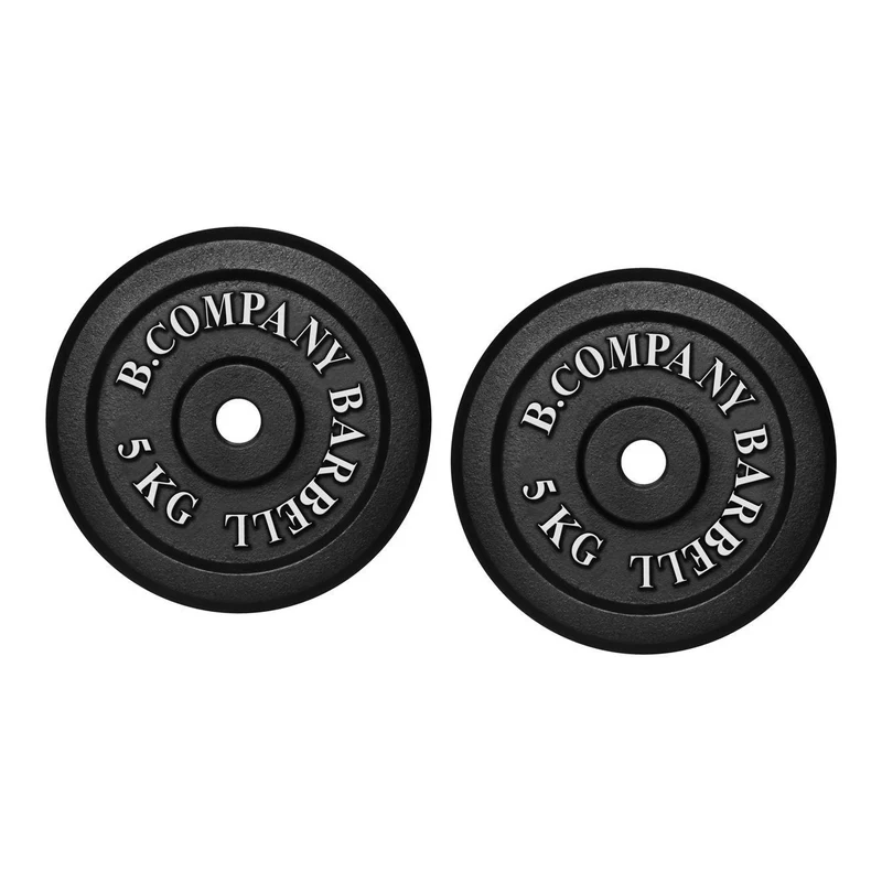 Guss 10,0Kg (2x5,0) Hantelscheiben Gewichte 30/31mm