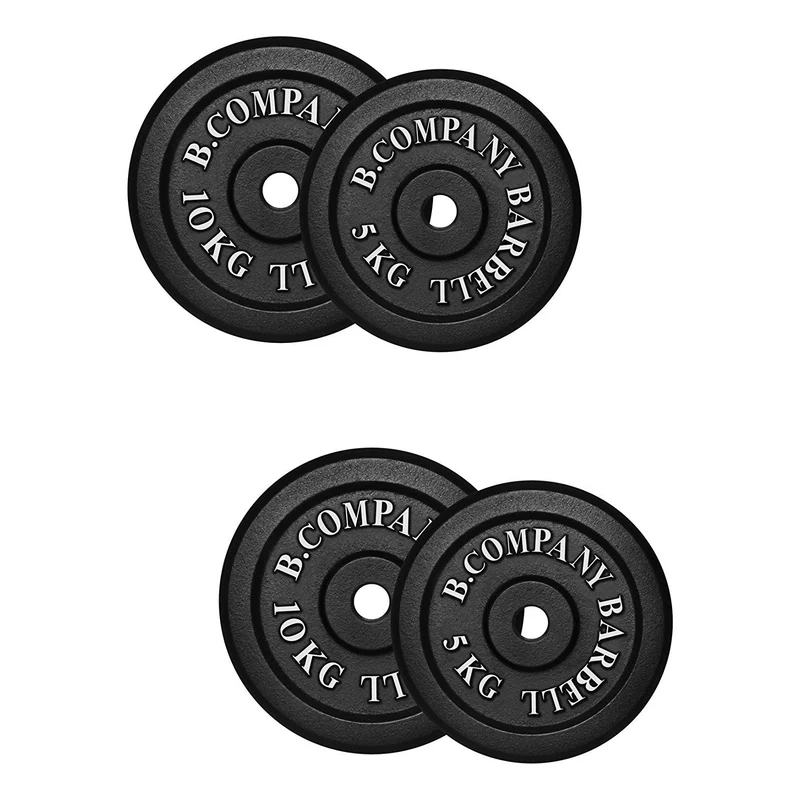 Guss 30,0Kg (5, 10) Hantelscheiben Hantel Gewichte 30/31mm
