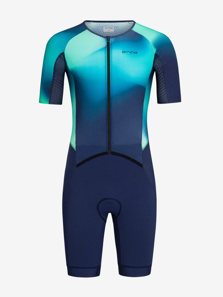 Orca Athlex Aero Race Suit V2, Herren, Green Print