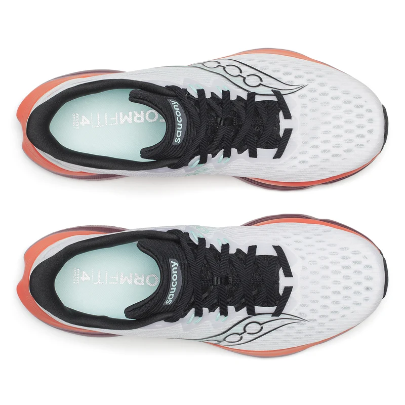 Saucony Kinvara 16, Laufschuh, Herren, White/Crimson