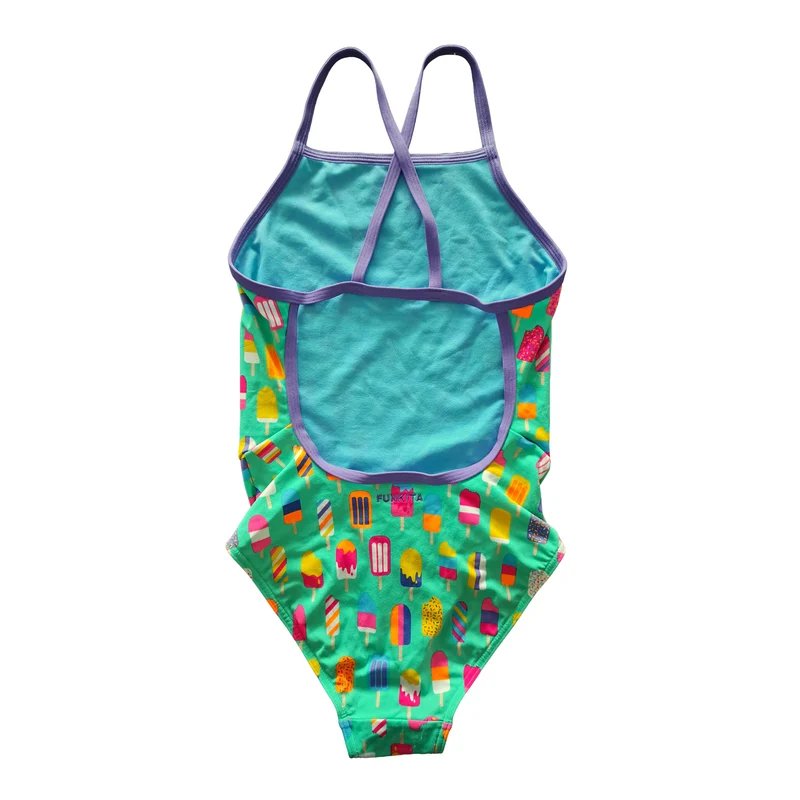 Way Funky Funkita, Cross Back One Piece Popsicle Parade, Badeanzug, Kinder