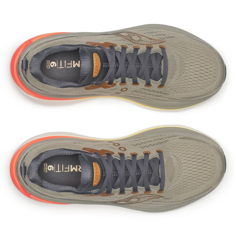 Saucony Hurricane 25, Laufschuh, Herren, Laurel/Fire