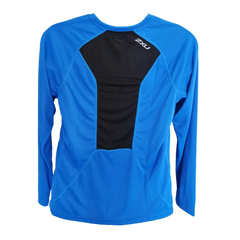 2XU X-Vent Longsleeve Top, Herren, Director Blue/Black