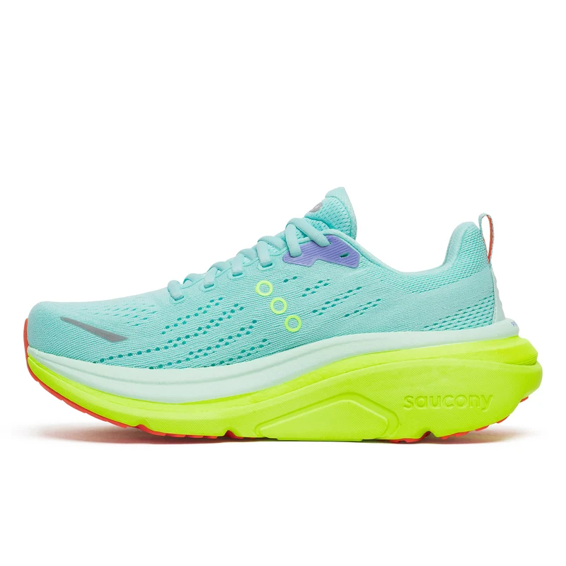Saucony Hurricane 25, Laufschuh, Damen, Aqua/Citron