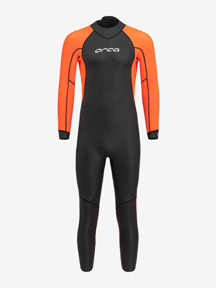Orca Openwater Vitalis HI-VIS, Neoprenanzug, Herren, schwarz/orange, 2026