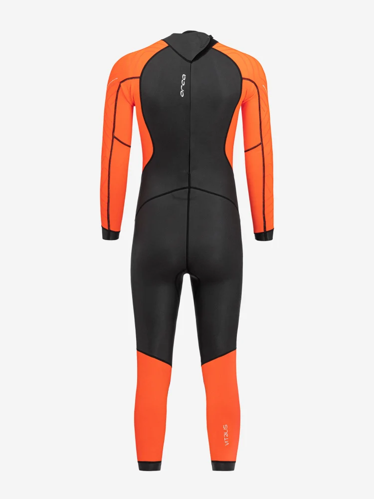 Orca Openwater Vitalis HI-VIS, Neoprenanzug, Herren, schwarz/orange, 2026