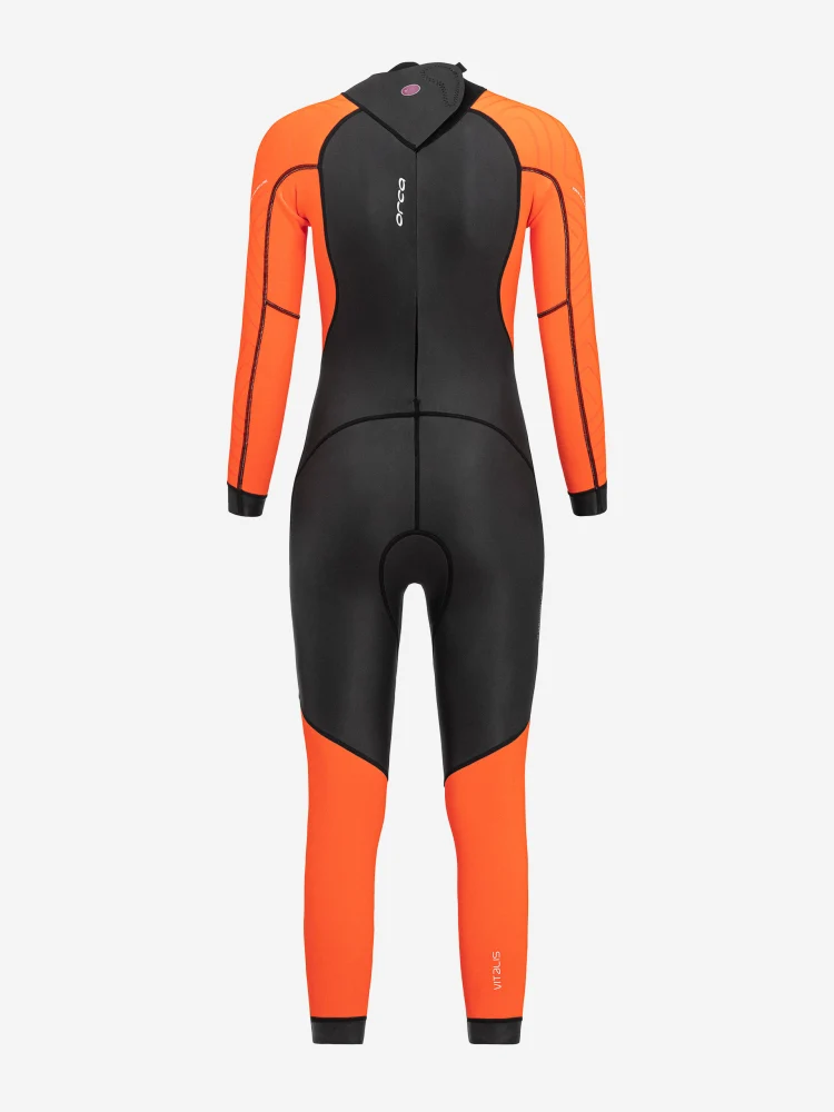 Orca Openwater Vitalis HI-VIS, Neoprenanzug, Damen, schwarz/orange, 2026