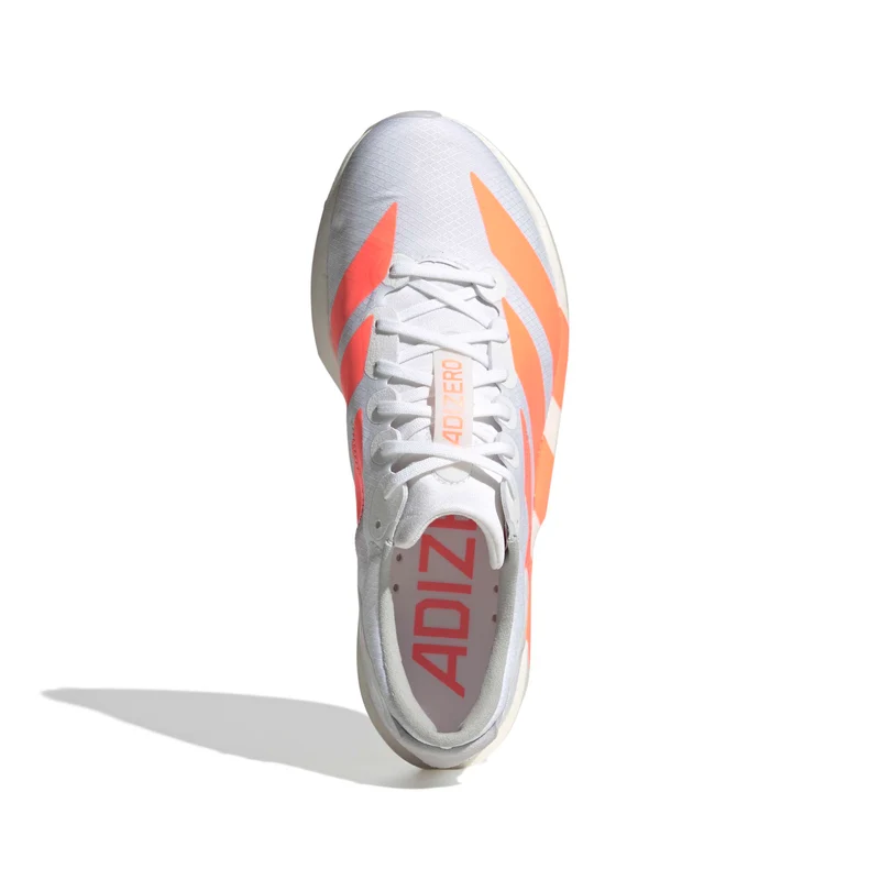 Adidas ADIZERO ADIOS 9, Laufschuh, Damen, Cloud White/Beam Orange/Lucid Red