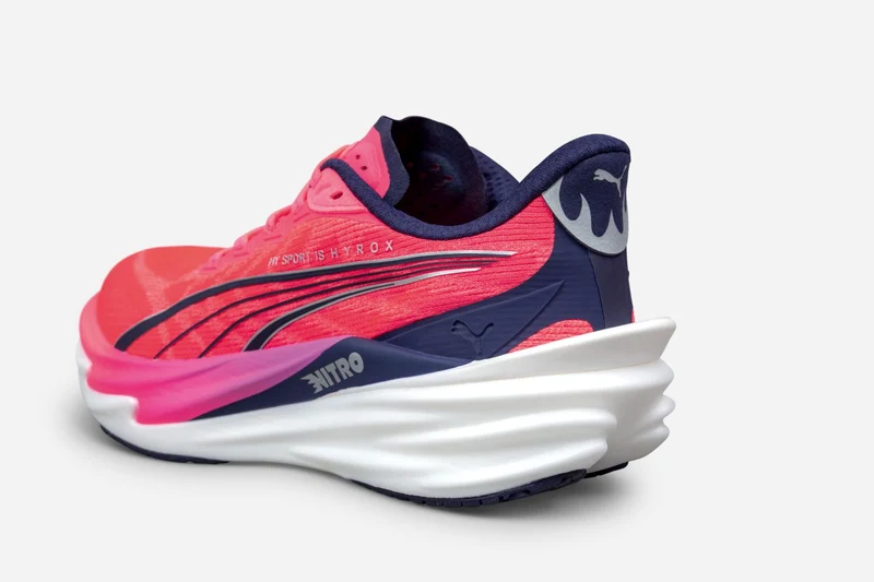 Puma X HYROX Deviate Nitro™ 4 HYROX, Laufschuh, Damen, Pure Pink/PUMA White