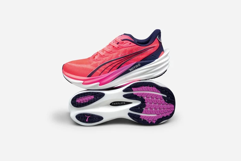 Puma X HYROX Deviate Nitro™ 4 HYROX, Laufschuh, Damen, Pure Pink/PUMA White