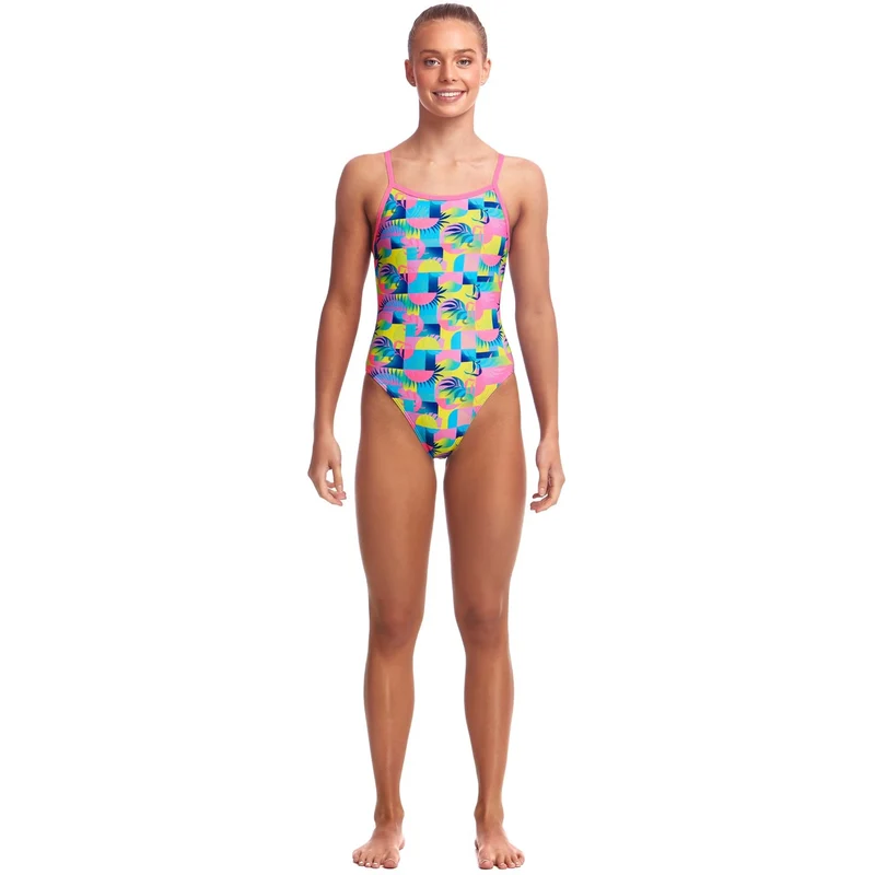 Way Funky Funkita Single Strap One Piece Sunkissed, Badeanzug, Damen
