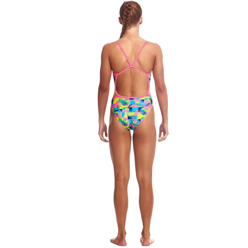 Way Funky Funkita Single Strap One Piece Sunkissed, Badeanzug, Damen