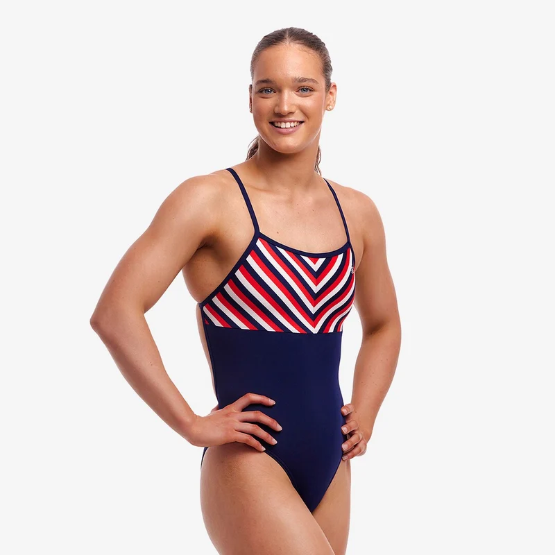 Way Funky Funkita Single Strength One Piece Riviera, Badeanzug, Damen