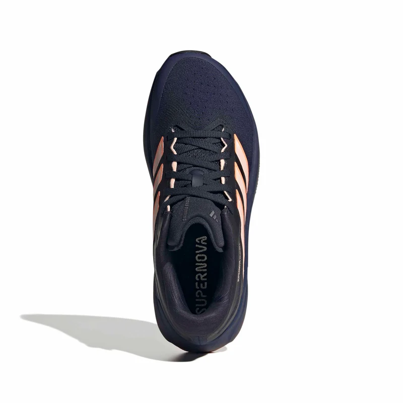 Adidas Supernova Solution 3, Laufschuh, Damen, Darkblue/Clear Orange/Beach Orange