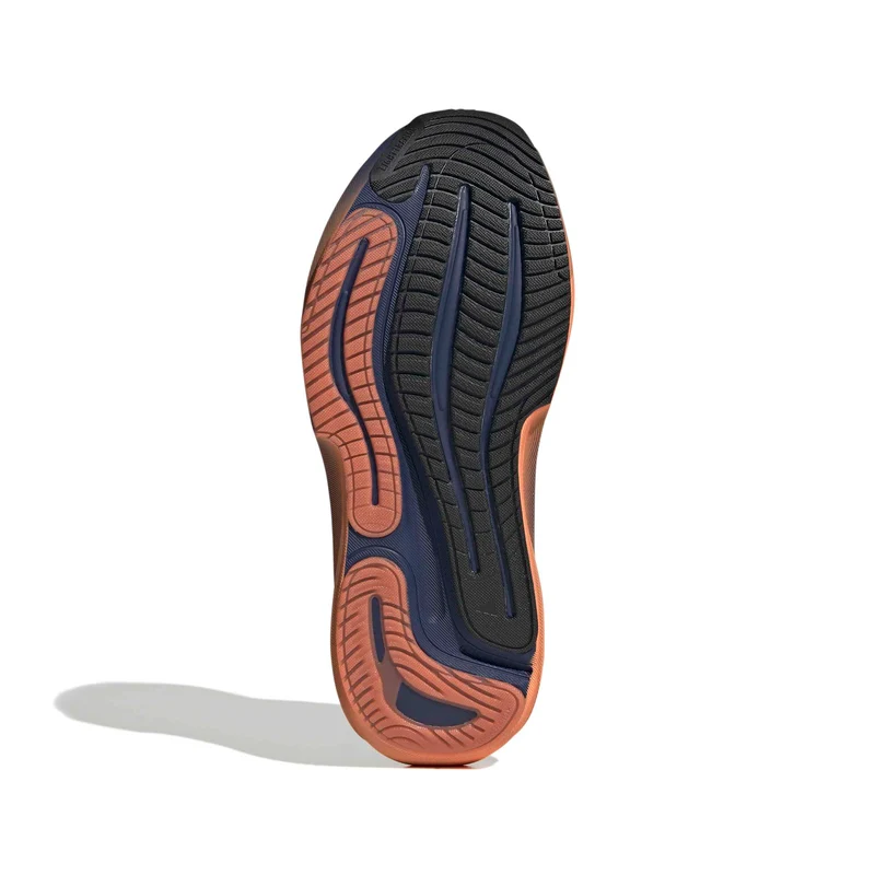 Adidas Supernova Solution 3, Laufschuh, Damen, Darkblue/Clear Orange/Beach Orange