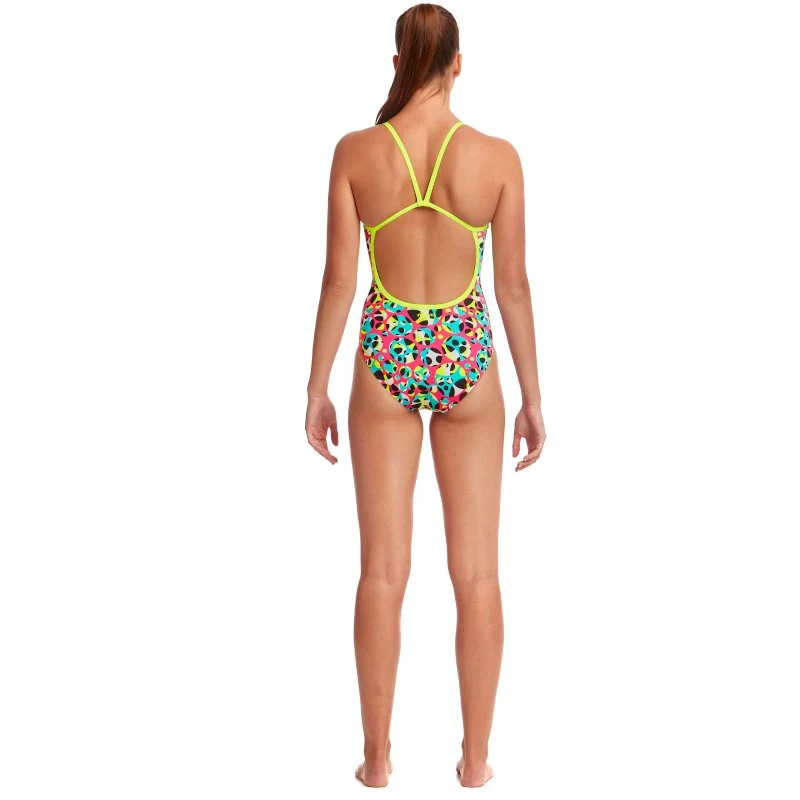 Way Funky Funkita Single Strap One Piece Alotta Dots, Badeanzug, Damen