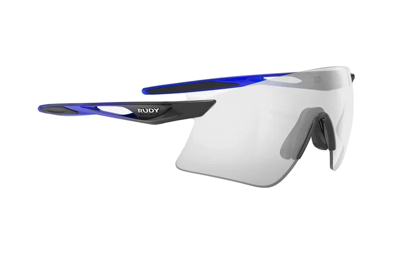 RUDY Project Astral Sphere, ImpactX2 Black/Black Fade/Crystal Blue Gloss, Radbrille, Sportbrille