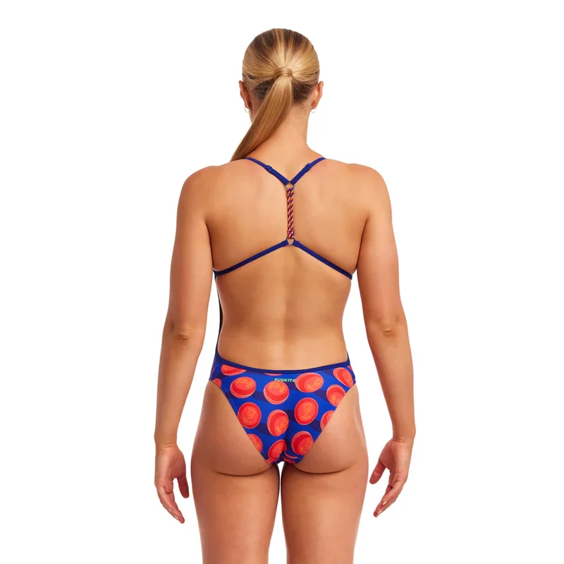 Way Funky Funkita Twisted One Piece Shiny Balls Badeanzug, Damen