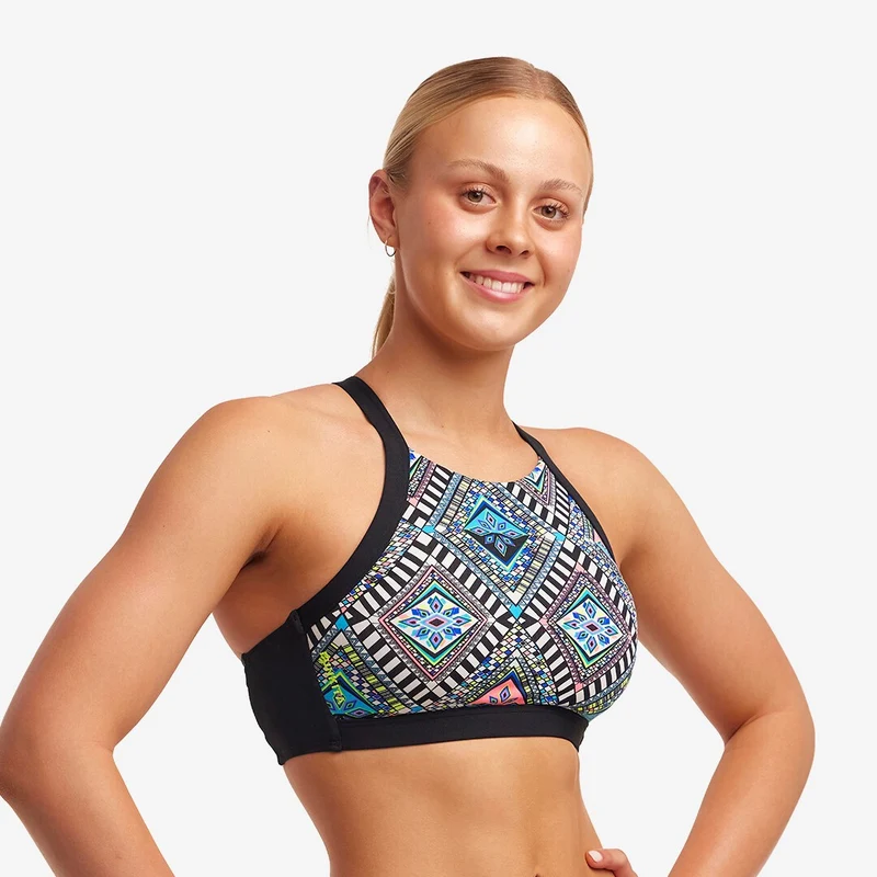 Way Funky Funkita, Hi Light Swim Top Weave Please, Bikinioberteil, Damen