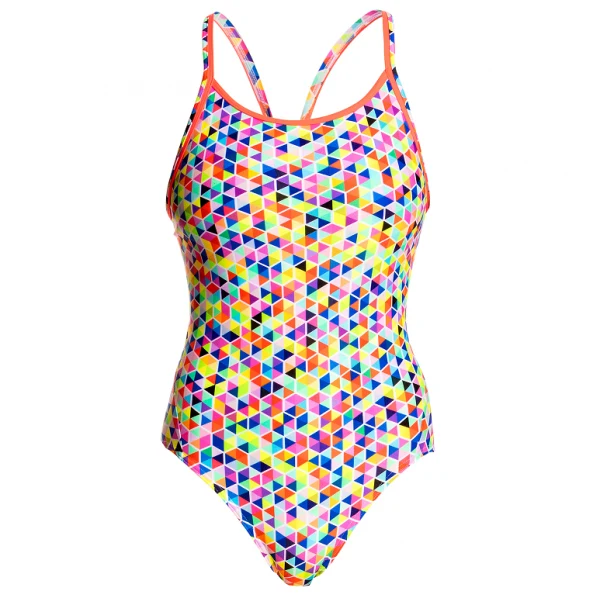 Way Funky Funkita Diamond Back One Piece Hex On Legs, Badeanzug, Damen