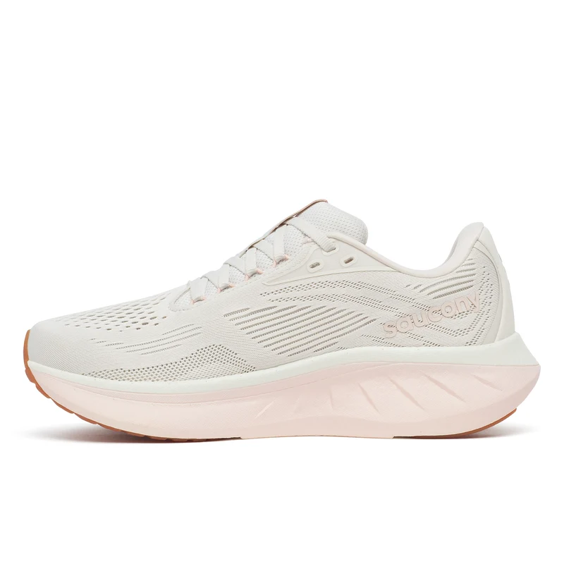Saucony Ride 18, Laufschuh, Damen, quarz/peony