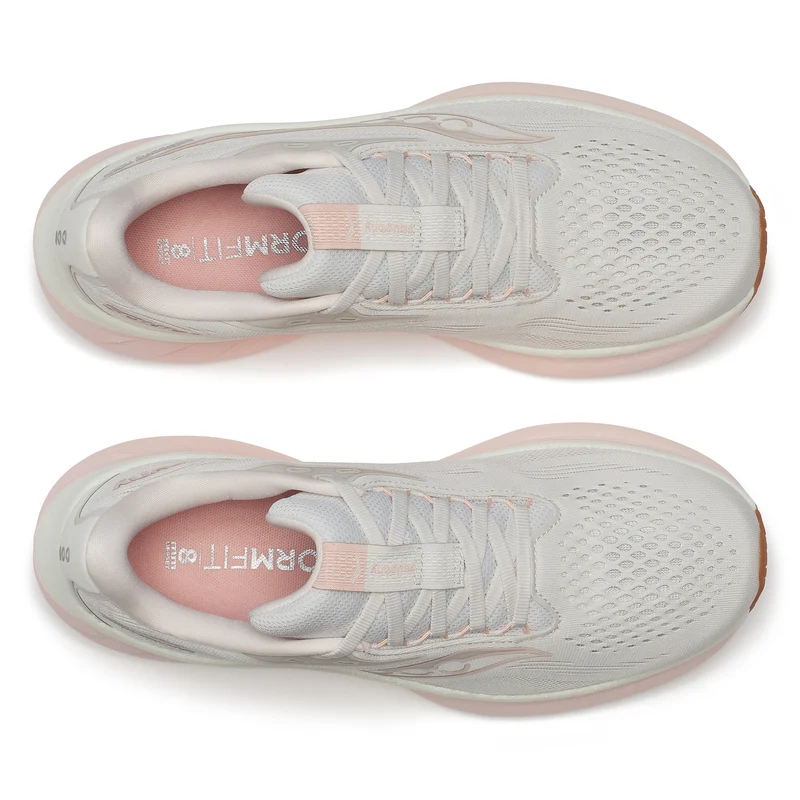 Saucony Ride 18, Laufschuh, Damen, quarz/peony