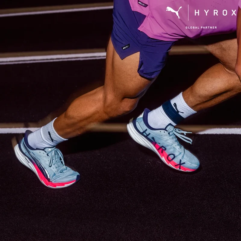 Puma X Hyrox Velocity NITRO™ 4, Laufschuh, Herren, Lucite/Pure Pink/Deep Plum