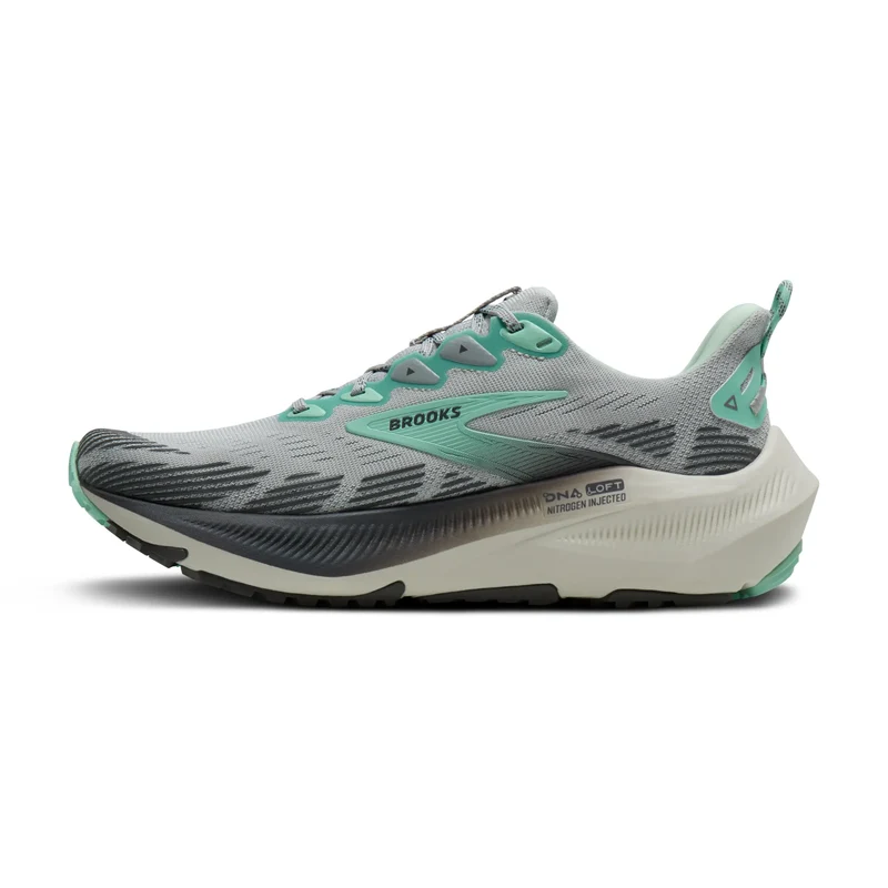 Brooks Ghost Trail, Laufschuh, Damen, Harbor Mist/Poppy/Yucca