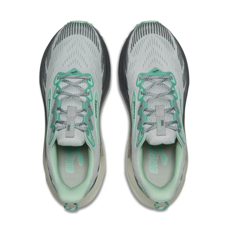 Brooks Ghost Trail, Laufschuh, Damen, Harbor Mist/Poppy/Yucca