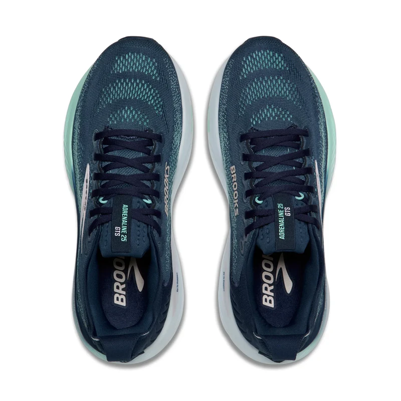 Brooks Adrenaline GTS 25, Laufschuh, Damen, Spellbound/Yucca/Pink