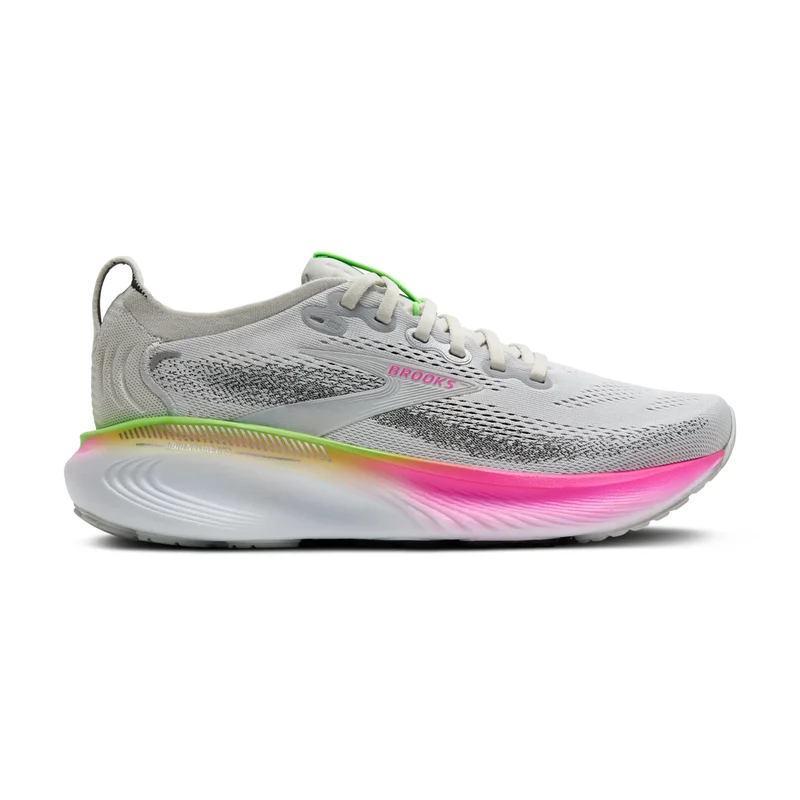 Brooks Adrenaline GTS 25, Laufschuh, Damen, Oyster/Pink/Green