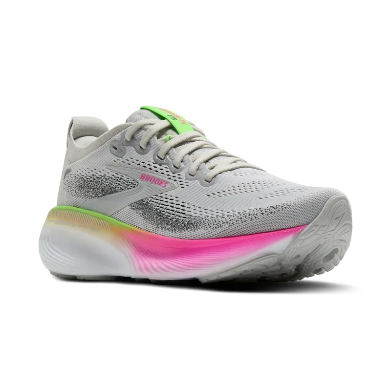 Brooks Adrenaline GTS 25, Laufschuh, Damen, Oyster/Pink/Green