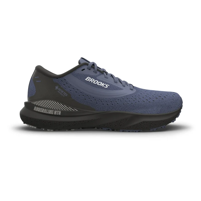 Brooks Adrenaline GTS 24 GTX, Laufschuhe, Damen, Black/Nightshadow/Coconut