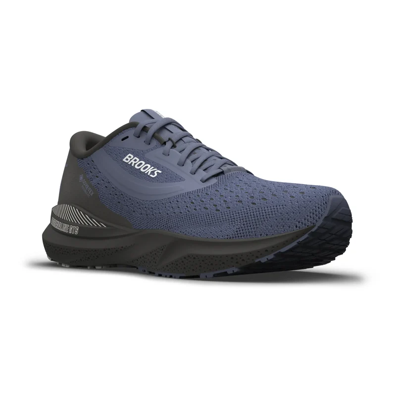 Brooks Adrenaline GTS 24 GTX, Laufschuhe, Damen, Black/Nightshadow/Coconut