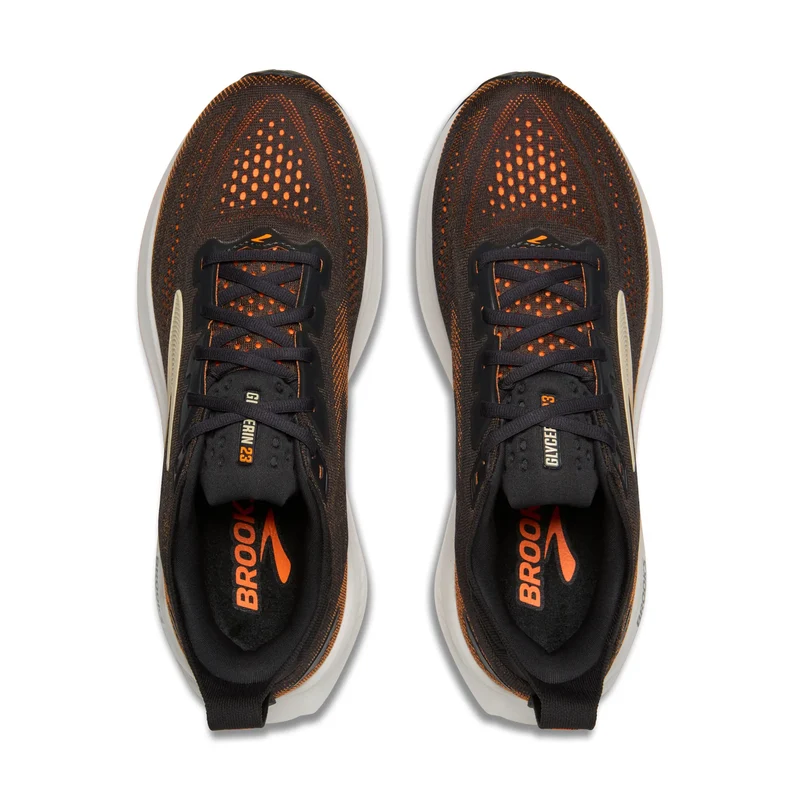 Brooks Glycerin 23, Laufschuh, Herren, Phantom/Orange/Sand