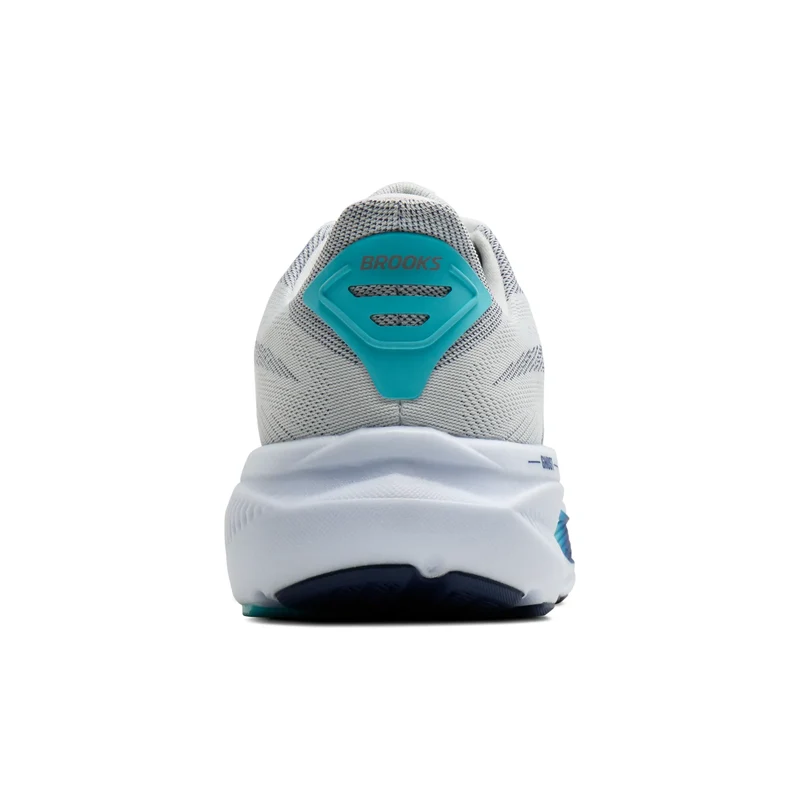 Brooks Ghost 17, Laufschuhe, Herren, White/Beacon Blue/Ipanema