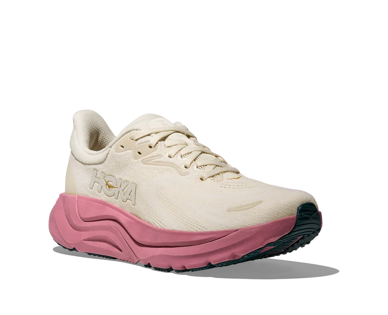 Hoka Arahi 8, Laufschuh, Damen, Alabaster/Lingonberry