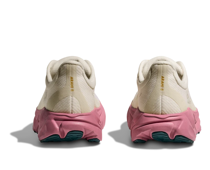 Hoka Arahi 8, Laufschuh, Damen, Alabaster/Lingonberry
