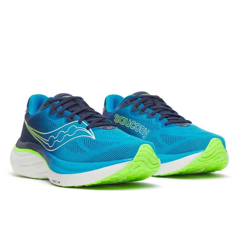 Saucony Ride 19, Laufschuh, Herren, Cobalt/Slime