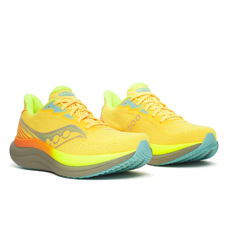 Saucony Triumph 23, Laufschuhe, Herren, Vizigold/Laurel