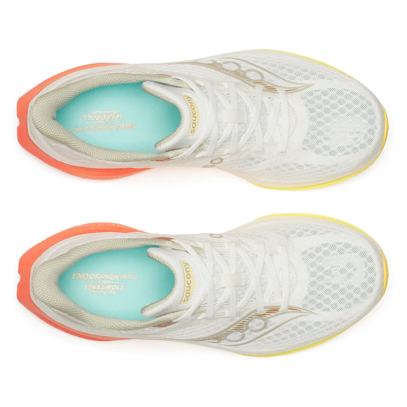 Saucony Endorphin Speed 5, Laufschuh, Herren, Ivory/Fire