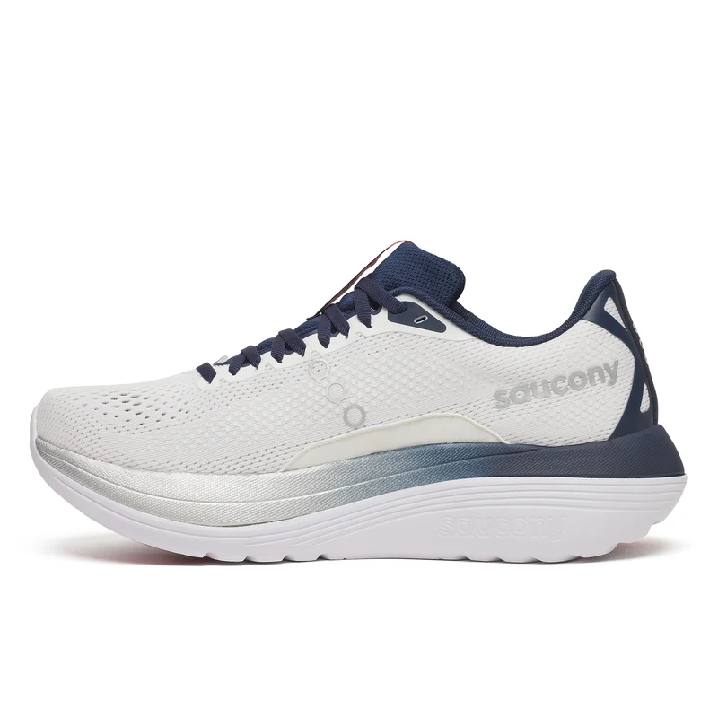 Saucony Endorphin Trainer, Laufschuh, Herren, White/Navy