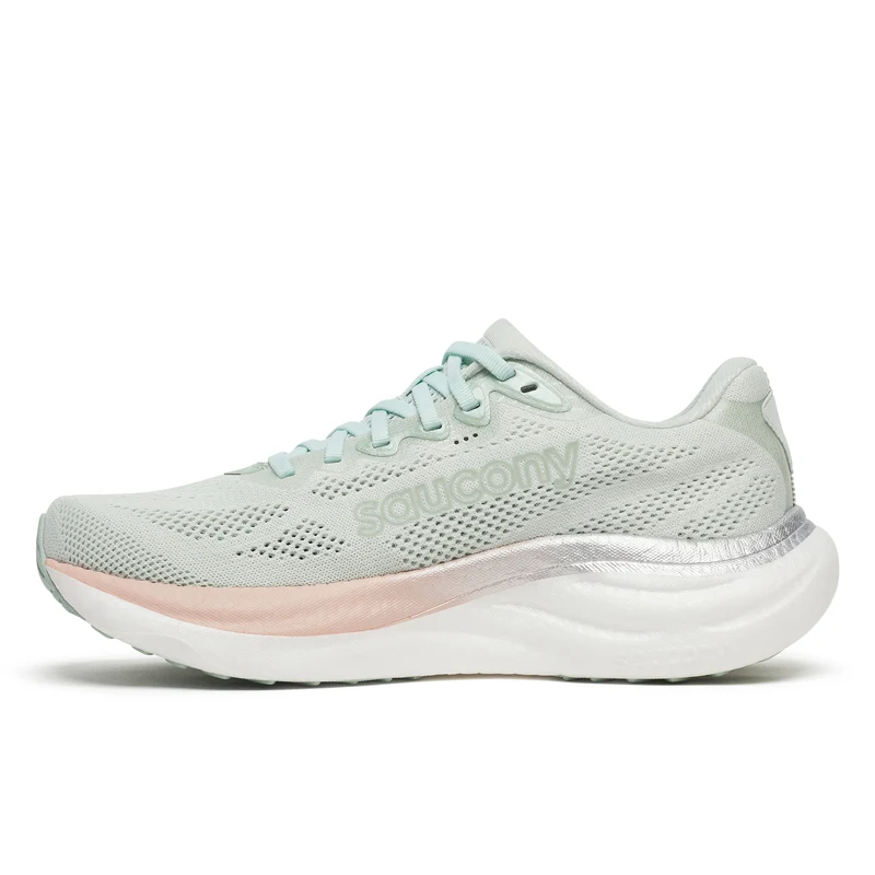 Saucony Ride 19, Laufschuh, Damen, Mist/Cameo
