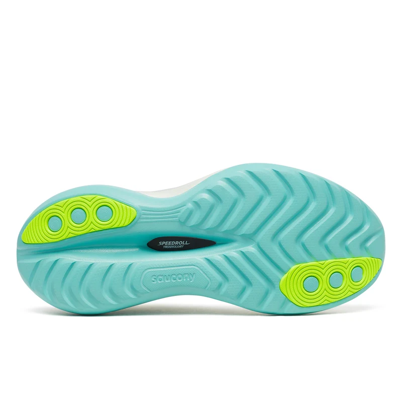Saucony Endorphin Trainer, Laufschuh, Damen, White/Aqua