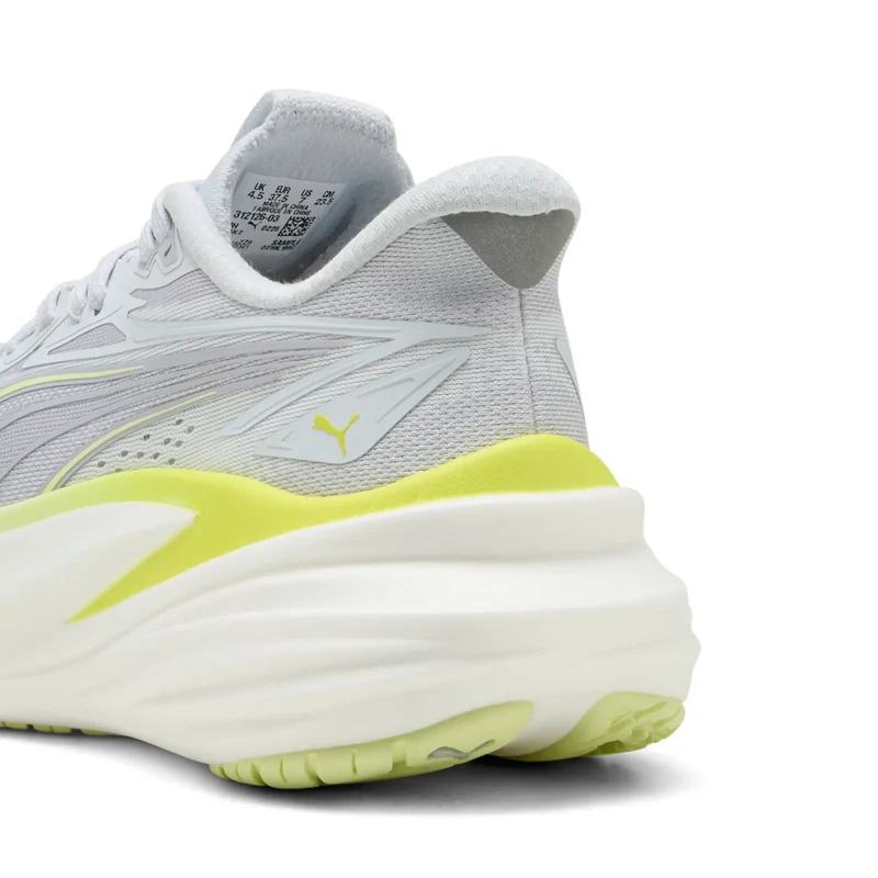 Puma MagMax Nitro 2, Laufschuh, Damen, Silver Mist/Apple Spritz