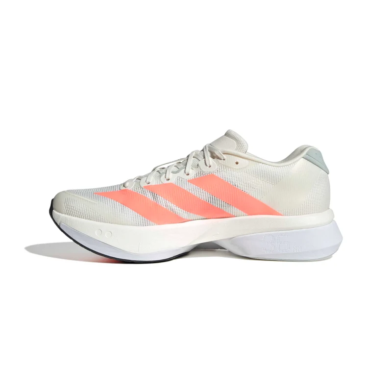 Adidas ADIZERO BOSTON 13, Laufschuh, Herrren, Off White / Lucid Orange / Grey