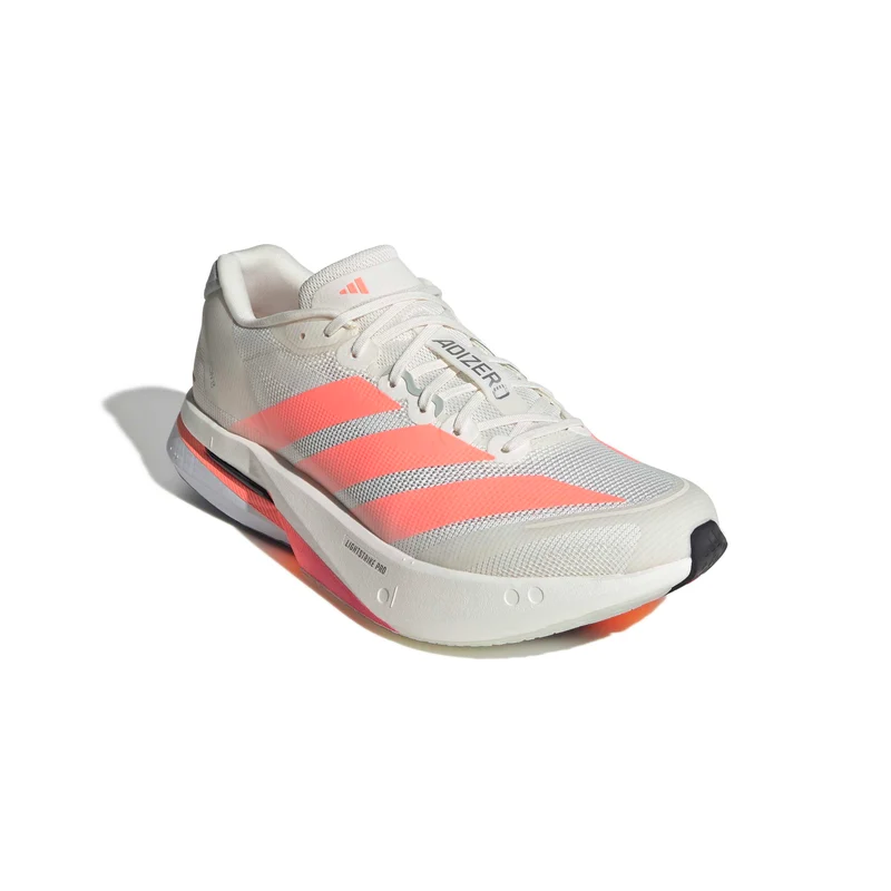Adidas ADIZERO BOSTON 13, Laufschuh, Herrren, Off White / Lucid Orange / Grey