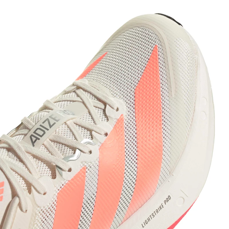 Adidas ADIZERO BOSTON 13, Laufschuh, Herrren, Off White / Lucid Orange / Grey