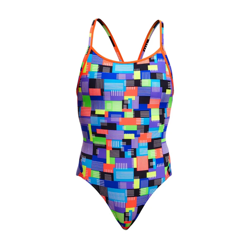 Way Funky Funkita Diamond Back One Piece Chip Set, Badeanzug, Damen