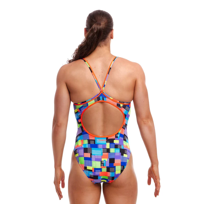 Way Funky Funkita Diamond Back One Piece Chip Set, Badeanzug, Damen